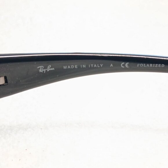 Ray-Ban Black Eyeglass Frames Made in Italy No Lenses VGUC - Picture 4 of 9
